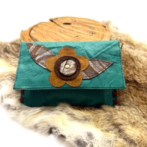 Turquoise Boho Coin Purse