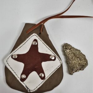 Starfish Leather Crystal Bag