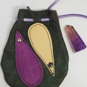 Leather Talisman Gift Bag