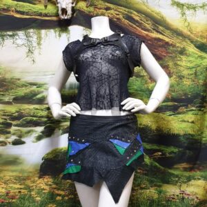 Geometric Patterned Skirt