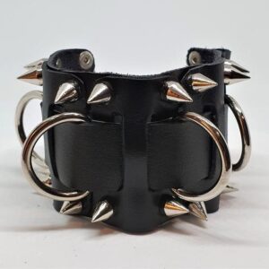 Leather D Ring Cuff