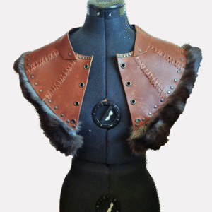 Shoulder Gorget - Leather Neckpiece