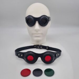 Small Leather Steampunk Googles