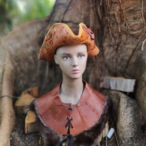 Patch Pirate - Leather Gorget - Neckpiece