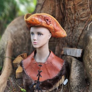 Patch Pirate - Leather Gorget - Neckpiece