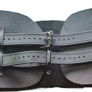 Aurora Curve Waist Belt Black Straps