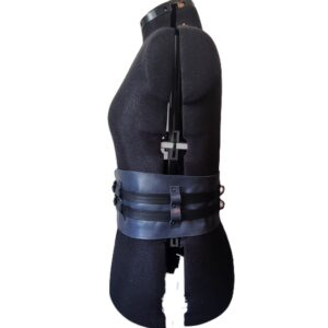 Aurora Curve Waist Belt Black Straps