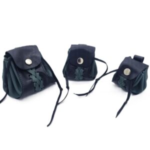 Forset Green with Braided Leather Bag