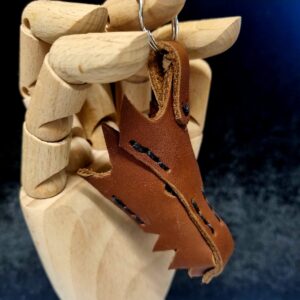 Brown Dragon Keychain