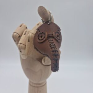 Healer’s Hex Plague dr Keychain Brown