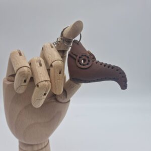 Healer’s Hex Plague dr Keychain Brown