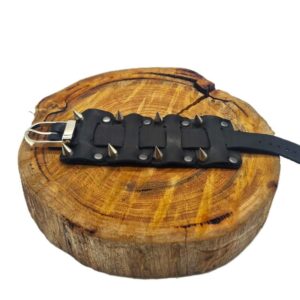 Shadowspike Leather Cuffs - Small