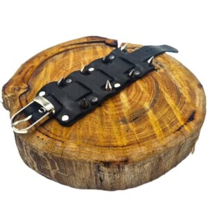 Shadowspike Leather Cuffs - Small