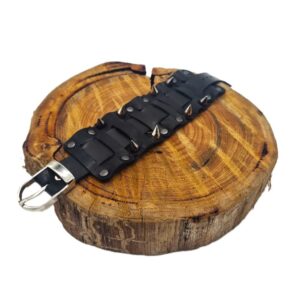 Shadowspike Leather Cuffs - Medium