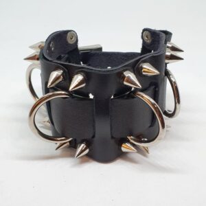 Shadowspike Leather Cuffs - Medium