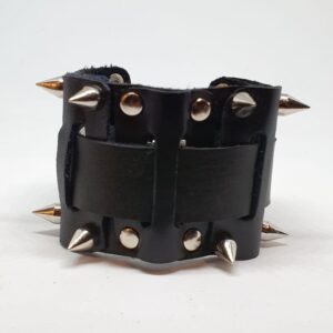 Shadowspike Leather Cuffs - Medium