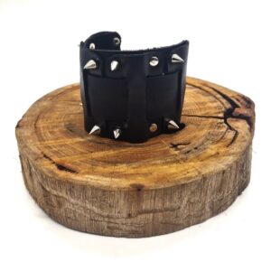 Shadowspike Leather Cuffs - Large