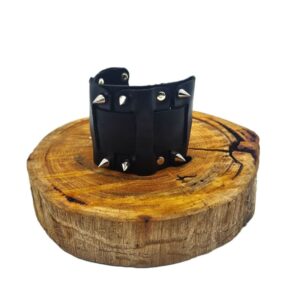 Shadowspike Leather Cuffs - Large
