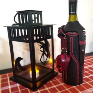 Alchemist’s Elixir Holder - Deco Style Wine Bottle Holder
