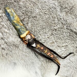 Kyanite Antler Wand